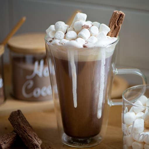 Picture of Hot Drinks double wall glass Mug