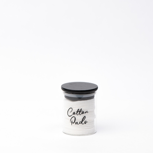 Picture of Airtight Glass jar  100 ml - Black Lid