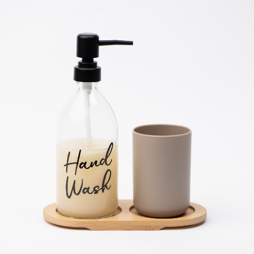 Picture of Toilet Set - Brown