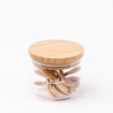 Picture of Large Curved Airtight Jar - Bamboo lid