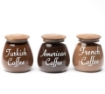Picture of Coffee Mania Set - 800 ml Jar - Dark Lid