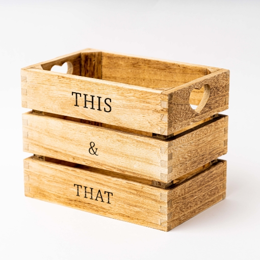 Picture of Wooden box - Small
