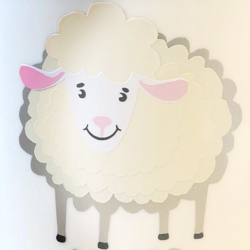 Picture of Multicolor  Label ( 10 * 10 ) Cm