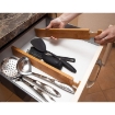Picture of Buy 2 Get 2 free -Expandable Wooden drawer divider - Natural Wood 