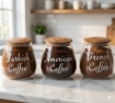 Picture of Coffee Mania Set - 800 ml Jar - Dark Lid