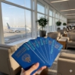 Picture of Passport Label ( 5.5 * 5 ) Cm -Only One Name